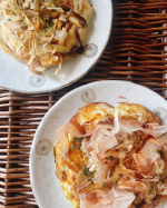 #マルトモのかつお節 #お好み焼きに合うのはどっち #かつお節食べ比べ #monipla #marutomo_fanお好み焼きの食べ比べ😍お好み焼きには花かつお！と思っていたけどだしの力も&hellip;のInstagram画像