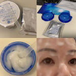 Purity プルリ①A剤のブルーの入れ物にB剤を加えて手早くかき混ぜる（30秒程度）②混ぜたら直ぐにスパチュラでお顔全体に塗ります。時間が経つと固まりますので5分を目安に塗り終えて下さい。&hellip;のInstagram画像