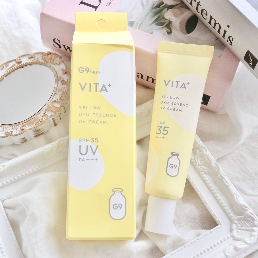 口コミ投稿：.G9 UYU ESSENCE UV CREAM VITAを使用してみました✨.G9 UYU ESSENCE UV CREAMは韓国…