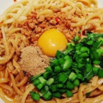 とっても辛くて美味しかったです！！#キンレイ #キンレイのある食卓 #冷凍食品 #麺屋はなび #台湾まぜそば #ズボラ飯 #monipla #kinrei_fanのInstagram画像