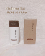 ha_aya06_06Natures for のUVスキンケアミルクを使ってみました🥰クレンジング不要でノンケミカルの肌に負担なく、ケアしながら日焼け止めできるのが嬉しい♪  伸びが良くて不&hellip;のInstagram画像