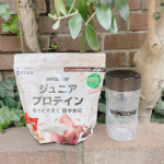 .【WINZONE ジュニア プロテイン 】子どもの成長にとって重要なたんぱく質とその他の栄養素を美味しく手軽に摂取できる成長応援食品‼︎成長期に必要な栄養素がギュッと詰め込めこまれて&hellip;のInstagram画像