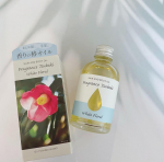 𓂃#cosme𓂃フレグランス椿オイル　ホワイトフローラル🌺𓂃椿オイルは髪にも肌にも全身使えてオイルなのに馴染ませた後はベタつかないので普段から愛用してる☺︎こちらはフロー&hellip;のInstagram画像