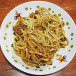 mica_momo29キンレイの麺屋はなび 元祖台湾まぜそば食べた。付属の粉を使わずともなかなかの辛さ🔥でも辛いのめっちゃ食べたい時にちょうどいいな。今度温泉卵も追加して食べてみよ。あとネギもマシ&hellip;のInstagram画像