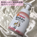 マックス【肌荒れふせぐ薬用無添加泡ボディソープ】✅植物由来の消炎成分、グリチルリチン酸ジカリウム配合で肌荒れを防いでくれる赤ちゃんも使える優しい使い心地の泡ででてくるボディソープ🫧✅&hellip;のInstagram画像