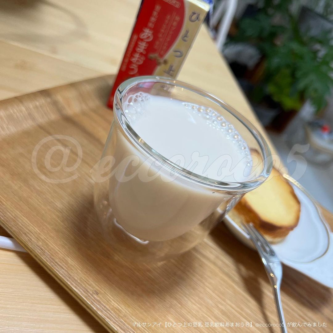 口コミ投稿：＼牛乳好き派🥛にも、この豆乳は美味しい🍓／今春の新商品🆕⁡⁡🙋マルサンアイ【ひとつ上…