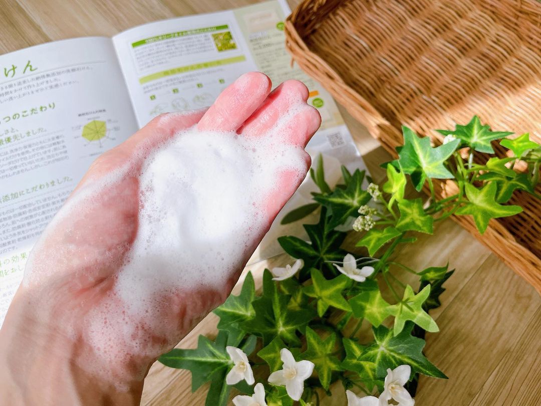 口コミ投稿：天然オリーブオイル100u0025の岡田石けん愛用中です🧼岡田石けんは赤ちゃんや敏感肌の…