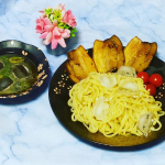 #PR⁡⁡⁡『#カドヤ食堂つけそば』⁡⁡&times;4⁡⁡⁡⁡大阪・西長堀で愛される名店「カドヤ食堂」監修商品💕⁡⁡⁡⁡麺はレンチンして水でしめる。⁡スープはお湯を袋にかけて、解凍&rarr;⁡袋からスープ&hellip;のInstagram画像