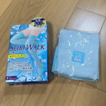 ☆スリムウォーク　美脚ロング　Wパワークール☆夏の美脚ケアに欠かせないアイテム♪『スリムウォーク　美脚ロング　Wパワークール』は、Wの接触冷感糸使用で、-4℃*1で朝まで快適！*1 発汗シミュレ&hellip;のInstagram画像