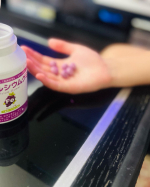 カルシウムグミFe グレープ味🍇経過レビューはなかっぱのパッケージでお馴染みのこどもフルーツ青汁と同じスクスクのっぽくんが作っているから成長に大事な要素が入ってると信頼できる対象&hellip;のInstagram画像