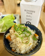 @kikkoman_honten のBLENDERSPRIDE 白だしを使って炊き込みご飯を作りました♡んー♡これは上質な炊き込みご飯に仕上がりました♡旨みがすごい！とれたてそのまま&hellip;のInstagram画像