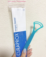 🦷クラプロックス　舌ブラシ🦷樹脂製の舌ブラシで、1日1回3ストロークで汚れが落ちるそうです！歯ブラシはこまめにしますが、舌ブラシはあまりやる機会がなかったのでどんな感じかなぁとおもってましたが&hellip;のInstagram画像