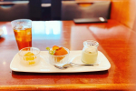 #ランチ #イタリアンランチ #ズッキーニとベーコンのトマトソースパスタ #野菜をMOTTO #野菜をもっと #チゲ #モンマルシェ #monipla #monmarche_fanのInstagram画像
