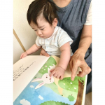 ⁡grandmaと絵本タイム♡⁡⁡⁡ベビパedu続けてビックリ。１番のお気に入りは、難しい『うさぎとかめ』の絵本📚⁡ず〜っとおとなしく見てる✨✨本好きになってほしいな♪⁡⁡&hellip;のInstagram画像