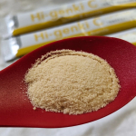 植物由来のビタミンCサプリ #ハイ・ゲンキＣ お試ししました。甘酸っぱくて、飲みやすく美味しくて、口の中ですぐ溶けます。なので、このまま舐めていただきました。1包に含まれる #ビタミンc は約10&hellip;のInstagram画像