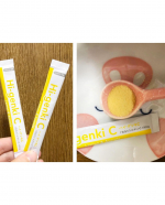 〜ハイ・ゲンキC（顆粒タイプ）1.4g&times;4包〜ハイ・ゲンキCはアセロラとレモンの植物素材由来のビタミンCを使用。化学合成されたビタミンCは使用していません。 1包に（1.4g）に含まれるビタミンC&hellip;のInstagram画像