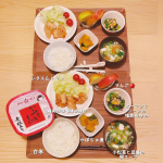 今日の夜ご飯🍽メインは、鶏もも肉の味噌漬け焼き♡♡u0040hoshisan_official さまに頂いた 地元熊本の麦味噌、 #ごていしゅ を使って昨夜から漬け込んだので、とっても美味しかった&hellip;のInstagram画像
