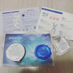 #炭酸パック はじめて使ってみた🔰よくインスタグラマーが宣伝してるけど、粉混ぜたりするのねるねるねるねみたいで楽しい〜☺️でもシュワシュワとかパチパチッとは言わないのが物足りないかな😅そのぶん刺激は&hellip;のInstagram画像