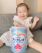 ・1歳からの粉ミルク🍼👶🏻🤍母乳が大好きだった娘♡生後11ヶ月頃、卒乳してからは、0〜1歳用の粉ミルク飲んでたんだけど😂1歳すぎてから、どれ飲めばいいのだ？？と急に分からなくなった母(&hellip;のInstagram画像