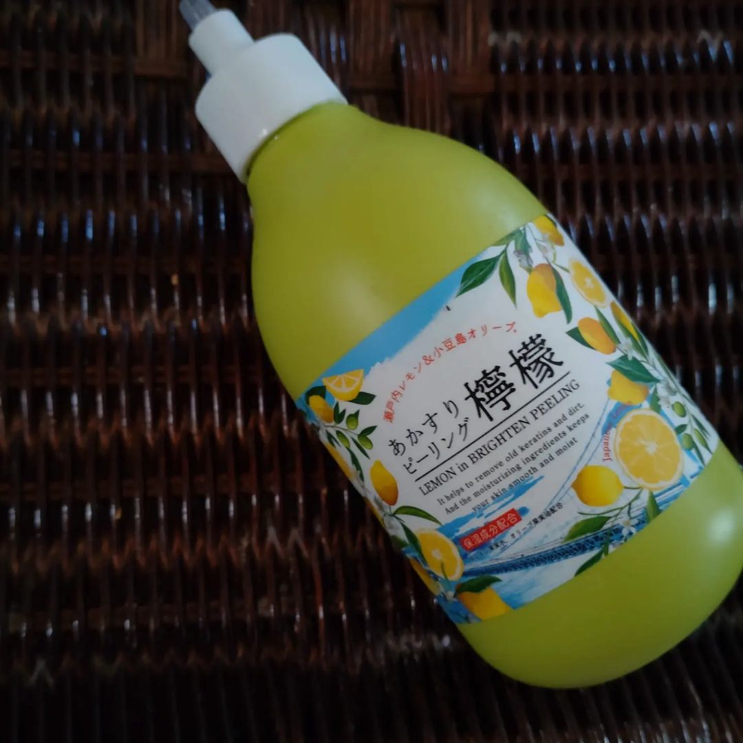 口コミ投稿：あかすりピーリング檸檬🍋顔と身体両方使えるピーリングジェル。瀬戸内産レモンエキス…