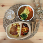 ．⁡最近、美味しい冷凍食品もすごく増えましたよね！私は自分が楽したい日や疲れた日にはよく食べています😌⁡この日のランチは🍽️⁡ニップンの冷凍ワンプレート▶︎いまどきごはん　2種盛りキー&hellip;のInstagram画像