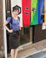 シンプルコーデでUV対策☀︎この日のトップスは🔖ニッセン u0040nissen_ladies_official 綿１００％フライス素材Ｖネック半袖Ｔシャツ【ＵＶカット】ブルー商品番号 Z&hellip;のInstagram画像