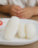 ..u0040uminosei_1979 samaの海の精あらしおで塩おむすびをせーちゃんと作って食べてみました🍙しょっぱすぎず塩がご飯にマッチしてめちゃ美味しかった！せーちゃん&hellip;のInstagram画像