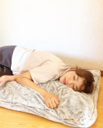 ニッセンの u0040nissen_interiorまるで猫！のようなモフモフビッグクッション【 猫Feel 】ビッグクッション：商品番号：VAP0123D0004「猫Feelに埋もれたい」&hellip;のInstagram画像