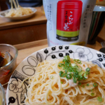 モニプラ、玉露園のこんぶ茶のモニター中です。今日のパスタはこんぶ茶を使ったた明太子パスタにしました。少し入れるだけで味が決まります。パスタを茹でる時にもこんぶ茶を入れるのがポイントです。食卓は&hellip;のInstagram画像