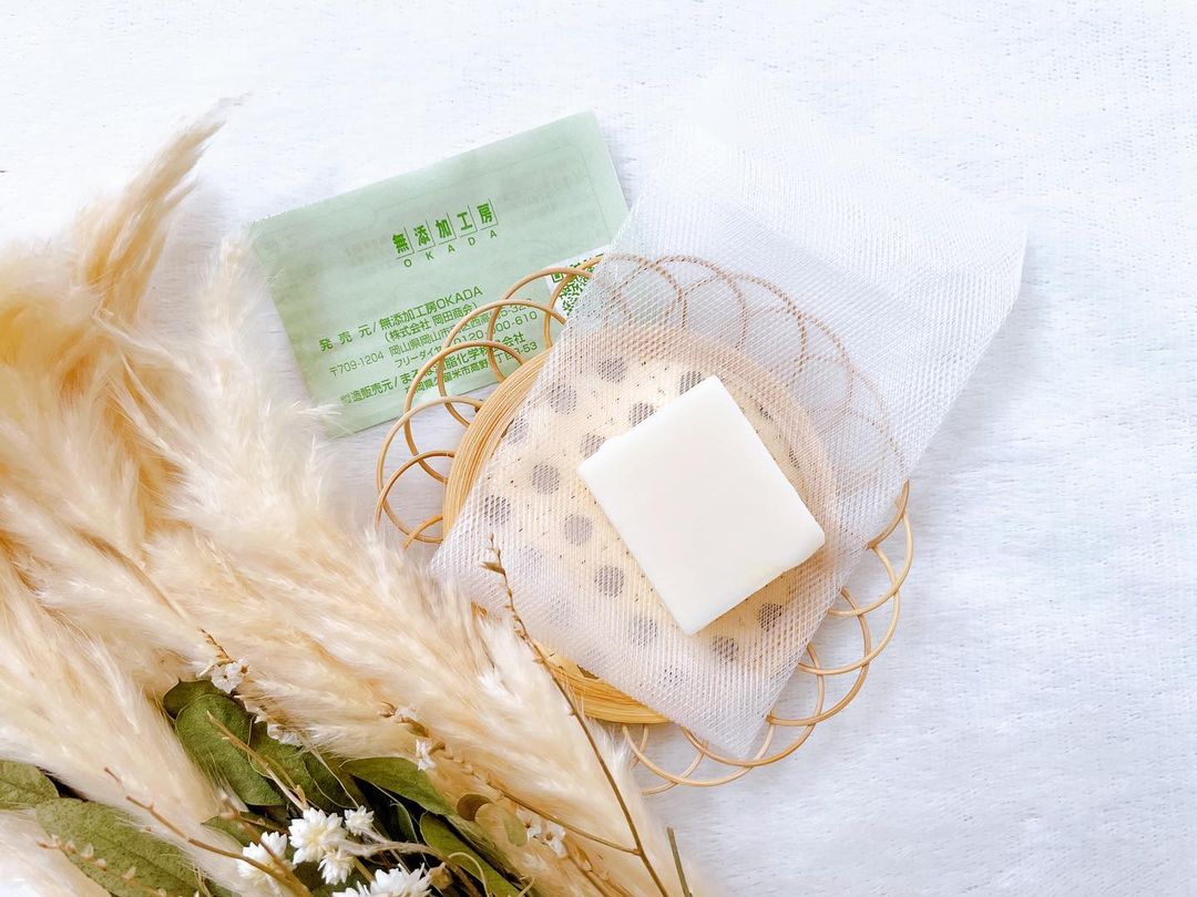 口コミ投稿：..高精製オリーブオイル100％！無添加岡田石けん🧼敏感肌・ニキビ肌・赤ちゃんにもお…