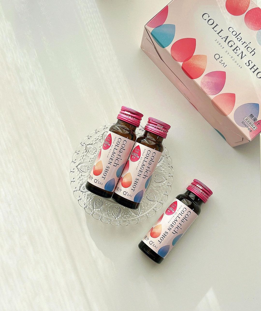 口コミ投稿：コラーゲンショットを飲んでるよ❣️u0040colarich_official 吸収されやすい低分子のコ…
