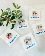 ・・🤍･:*+u0040minnano_badge 【みんなのバッジ】で世界に１つだけのオリジナルグッズを作ったよ♪前回初めて利用してみたけどとっても可愛くて２回目の利用🙋&zwj;♀️☜&hellip;のInstagram画像