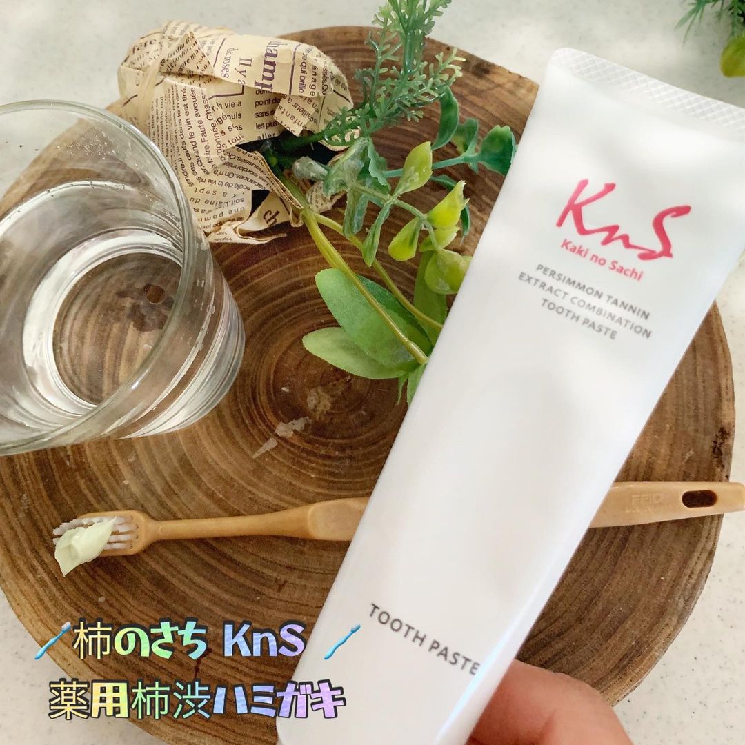 口コミ投稿：『柿のさち KnS 薬用柿渋ハミガキ』〜薬用クリアデンタルペーストKS〜by マックスコ…
