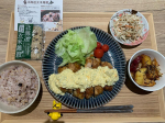 この前の晩御飯🍚𓎩チキン南蛮𓎩蓮根とさつまいもの炒め煮𓎩ごぼうサラダ𓎩 u0040genmaikoso_official 様の　玄米雑穀ご飯玄米雑穀はほんのりと色が赤くなりもちもちし&hellip;のInstagram画像