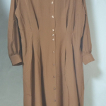 ニッセン様からご提供頂きました⁡⁡⁡⁡大きい胸専用 長袖ウエストタックとろみワンピース(ポケット･ウエストリボン付)⁡⁡⁡こういう胸が大きい人用待ってましたいつも胸に合わせるとお腹辺りが出てみ&hellip;のInstagram画像