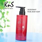 &hearts;マックス石鹸のニオイが気になる女性のための薬用ボディソープを使わせて頂いた。■柿のさち KnS パールボディソープ　 (400ml 税込2,200円 医薬部外品)悪臭を低減する特許成分の&hellip;のInstagram画像