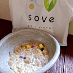 tmthrn無調整豆乳をかけていただきました☺️サクッとした食感と素材のシンプルな味が美味しかったです！✨#PR #カゴメ株式会社 #SOVEシリアル #SOVEライフ #SOVEをたのしむ&hellip;のInstagram画像