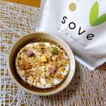 SOVE シリアル ✨u0040sove.jpカラダづくりに欠かせない、たんぱく質と食物繊維がとれる&ldquo;大豆と野菜のシリアル&rdquo;🫶個人的にお気に入り過ぎて、10袋以上リピし続けてます🥰笑サラ&hellip;のInstagram画像