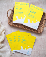 𓆸G9 VITA+ DEEP MOISTURE MASK1箱&times;4枚入り　　＼ 8日間集中パックケア！ ／過酷な夏の紫外線でダメージを受けたお肌を集中ケアできるパック♡ビタミン7種＋&hellip;のInstagram画像