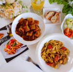 ．自宅で本格生パスタ🍝⁡⁡株式会社ニップン さんのu0040nippn.direct 「nest」✨️⁡⁡⁡12種類あるパスタの中から黒毛和牛のボロネーゼ国産青じそのトラパネー&hellip;のInstagram画像