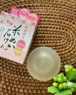 chibon_chibon24ユゼの秋田美人　米ぬか透明石けん🧡夏の毛穴汚れと秋の乾燥で肌が安定しないこの時期💦米ぬか透明石けん使ってみました🧼ネットでふわふわの泡を作って洗うと、毛穴&hellip;のInstagram画像