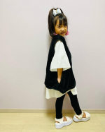 u0040nissen_kids_official sama（株）ニッセン様より☪️両面ボアベスト❄️を提供していただきました💝🩷sizeは100〜170colorは2色展開ふんわりフェ&hellip;のInstagram画像