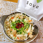 SOVE シリアル ✨u0040sove.jpカラダづくりに欠かせない、たんぱく質と食物繊維がとれる&ldquo;大豆と野菜のシリアル&rdquo;🫶個人的にお気に入り過ぎて、10袋以上リピし続けてます🥰笑サラ&hellip;のInstagram画像