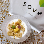 SOVE シリアル ✨u0040sove.jpカラダづくりに欠かせない、たんぱく質と食物繊維がとれる&ldquo;大豆と野菜のシリアル&rdquo;🫶個人的にお気に入り過ぎて、10袋以上リピし続けてます🥰笑サラ&hellip;のInstagram画像