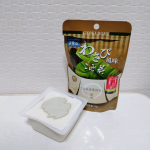 わさび味こんぶ茶こっちらは粉が細かい！辛さが冷奴をさらに引き立てます。#PR #玉露園 #わさび風味こんぶ茶 #こんぶ茶 #玉露園のこんぶ茶 #monipla #gyokuroen_fanのInstagram画像