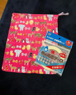 KAWAGUCHI様からの提供水に強い布用両面テープ🎄今回は大容量の超強力タイプを使用して園に持っていく袋を作ってみました🥹いつもはミシンだけど出すの面倒な時にこれ使えたらもう最高😏👍&hellip;のInstagram画像
