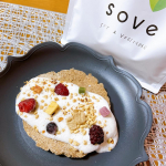 SOVE シリアル ✨u0040sove.jpカラダづくりに欠かせない、たんぱく質と食物繊維がとれる&ldquo;大豆と野菜のシリアル&rdquo;🫶個人的にお気に入り過ぎて、10袋以上リピし続けてます🥰笑サラ&hellip;のInstagram画像