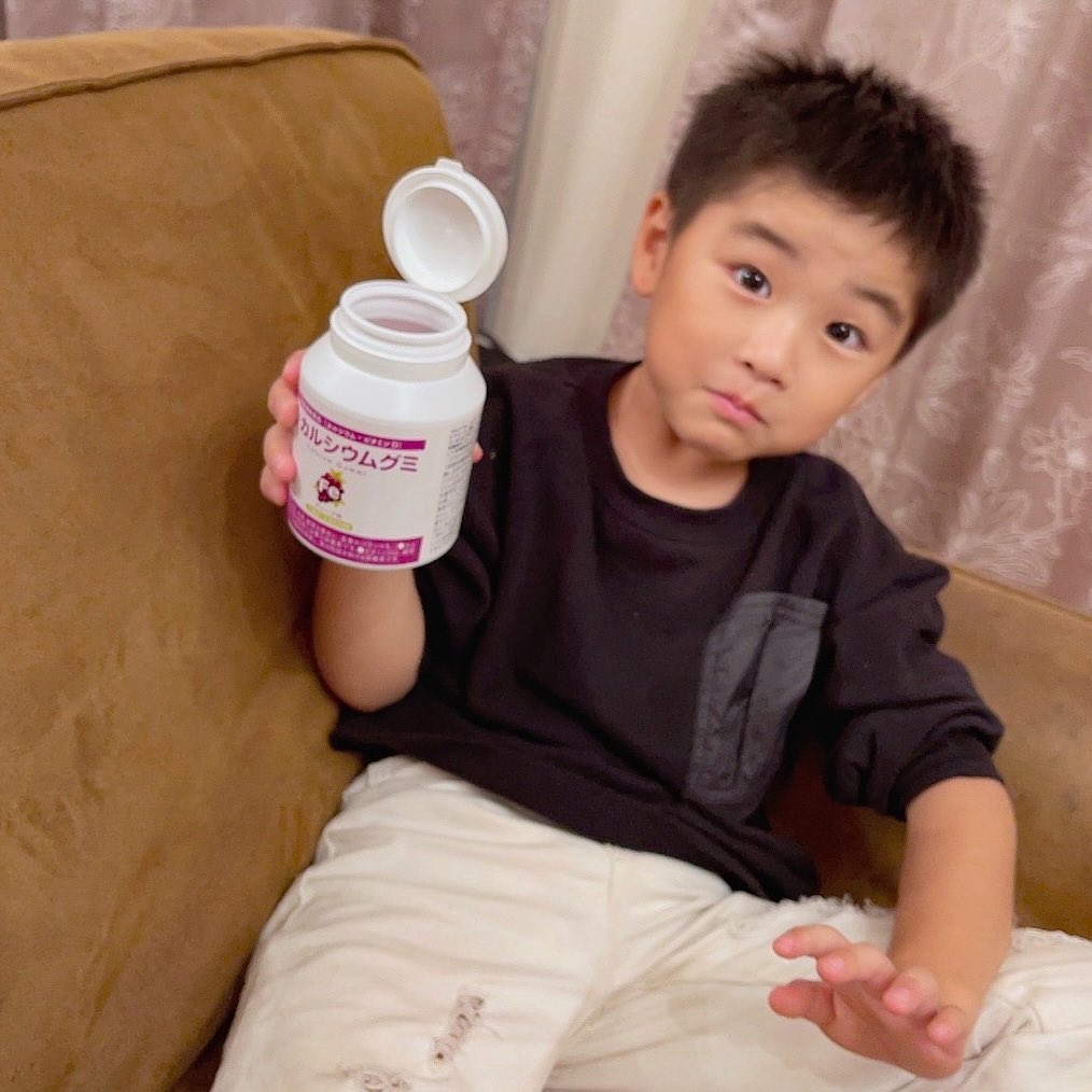 口コミ投稿： ︎︎ ︎︎スクスクのっぽくんカルシウムグミFe をお試し中♡ ︎︎・お子様のカルシウ…