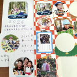 みんなのシールのアプリで作ったシールにて年賀状を作りました😊シールを作成時に「賀正」や「ハッピーニューイヤー」の文字を入れておきました！！贈る人によって写真（シール）を選べるのも楽しいなっと思&hellip;のInstagram画像