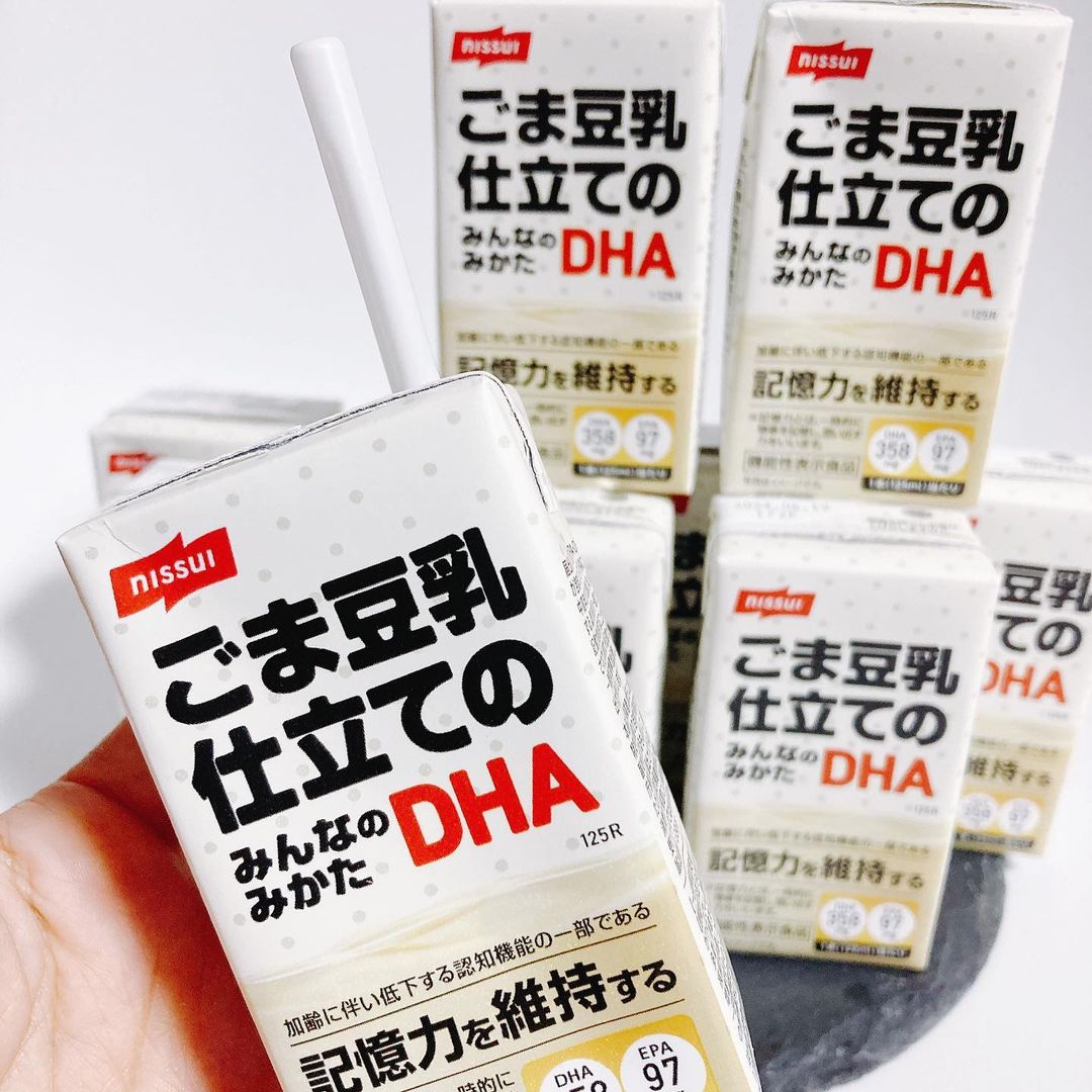 ごま豆乳仕立てのみんなのみかたDHA（coto88さん）---*----*-
